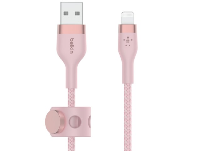 کابل فست شارژ لایتنینگ بلکین مدل CAA010bt25M به طول 2.5 متر