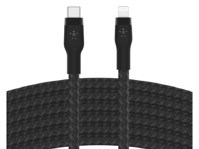 کابل فست شارژ Type-C به Lightning بلکین مدل CAA011bt5M به طول 5 متر