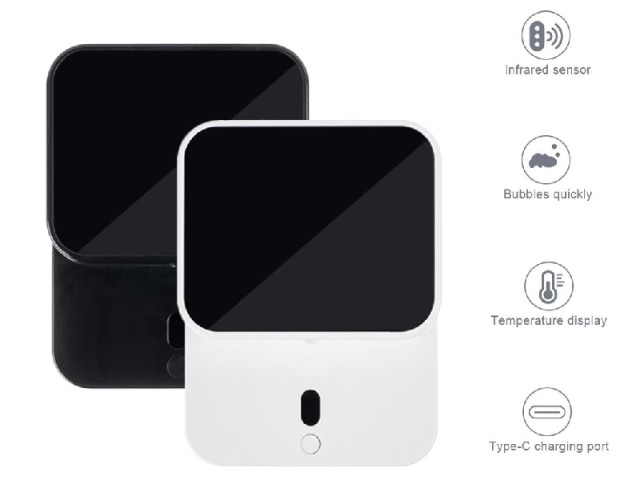 پمپ فوم ساز مایع دستشویی اتوماتیک شیائومی مدل Homeasy Soap Dispenser