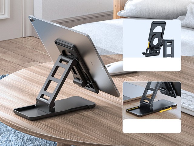 پایه نگهدارنده رومیزی تبلت و  گوشی برای شارژر مگنتی جویروم مدل JR-ZS282