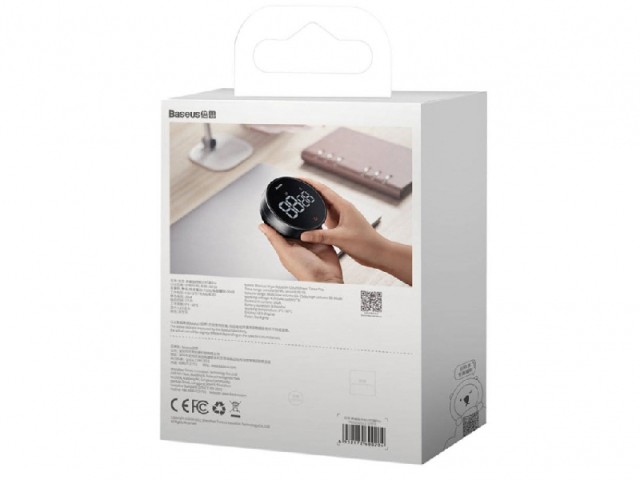تایمر زنگ دار بیسوس مدل Heyo Rotation Countdown Timer Pro YGH-5237 FMDS000013