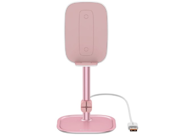 پایه نگهدارنده و شارژر وایرلس بیسوس مدل Literary Youth Desktop Bracket SUWY-D0S