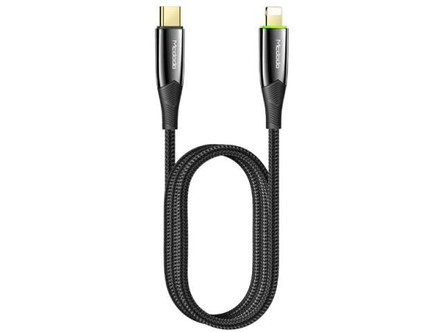 کابل فست شارژ Type-C به Lightning مک دودو مدل CA-8563 به طول 1.8 متر (دارای قطع کن خودکار)