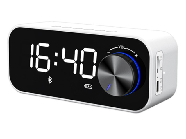 اسپیکر بلوتوثی ساعت دار رسی مدل RSK-W11