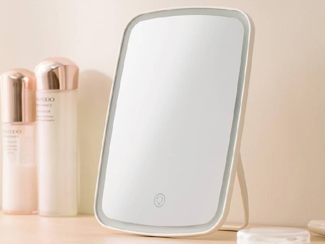 آینه آرایشی چراغ دار شیائومی مدل LED Lighted Makeup Mirror NV026
