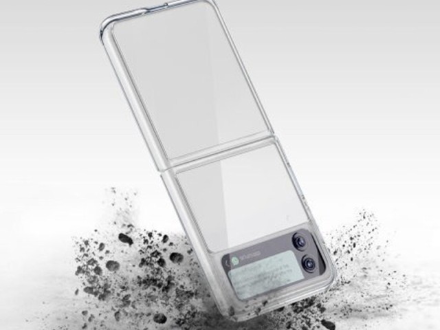 کاور شفاف مدل JOWAY مناسب برای گوشی موبایل سامسونگ Z Flip 3