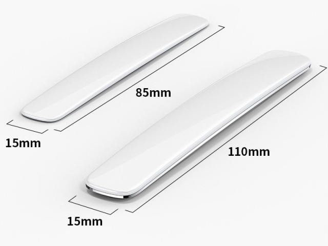 محافظ درب خودرو بیسوس مدل Streamlined Car Door Bumper Strip CRFZT-01