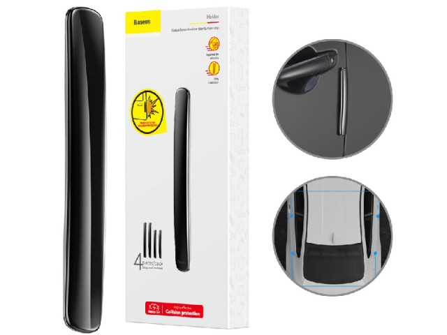 محافظ درب خودرو بیسوس مدل Streamlined Car Door Bumper Strip CRFZT-01