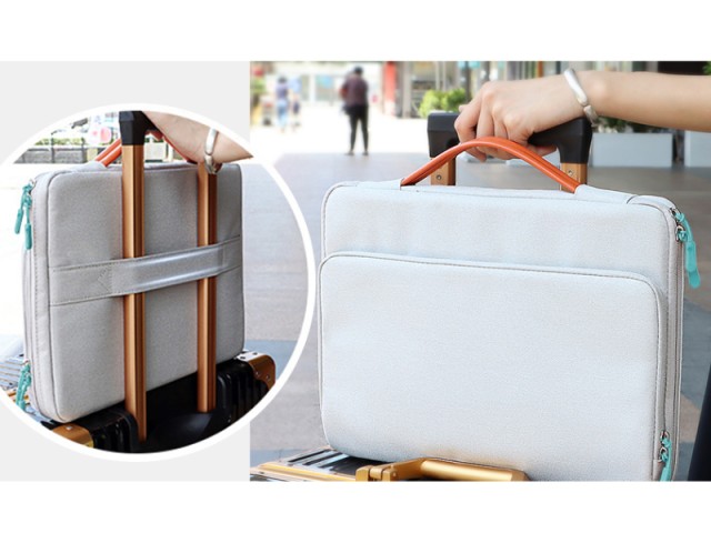 کیف لپ‌تاپ کوتچی مدل NoteBooK Double handle inner bag 14015-S-BK مناسب برای لپ‌تاپ 13 اینچی