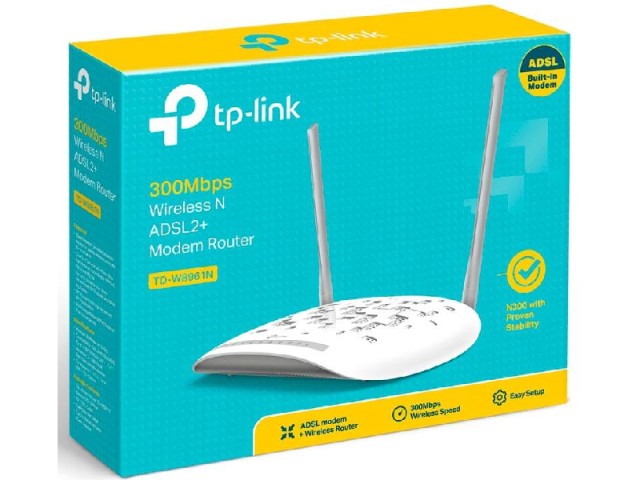 مودم روتر +ADSL2 تی پی-لینک مدل TD-W8961N