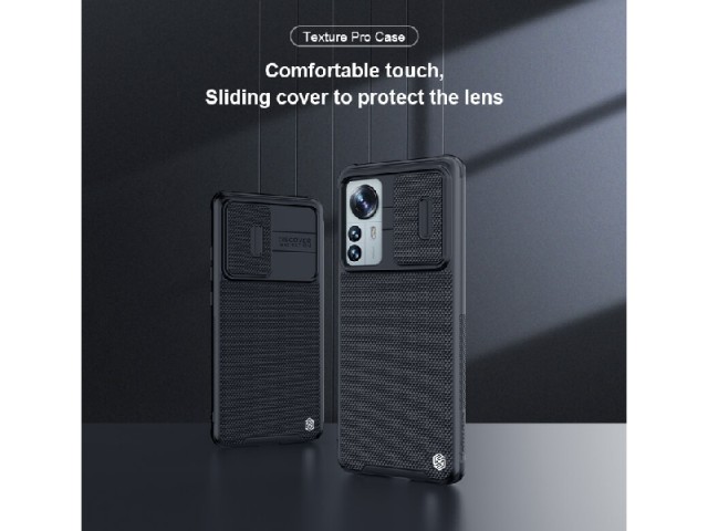 کاور اورجینال نیلکین مدل Textured Pro مناسب برای گوشی موبایل شیائومی Mi 12/Mi 12X/Mi 12S