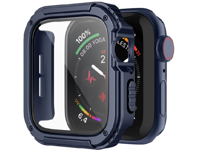 قاب محافظ و گلس لیتو مدل Armor مناسب برای ساعت هوشمند اپل واچ 41mm