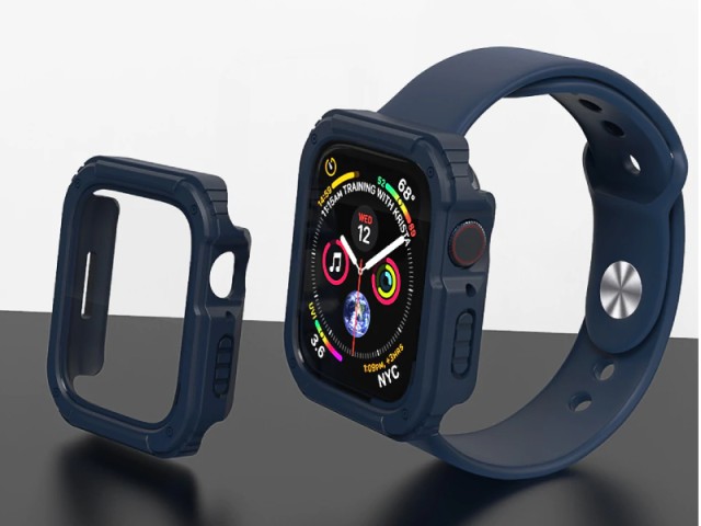 قاب محافظ و گلس لیتو مدل Armor مناسب برای ساعت هوشمند اپل واچ 41mm