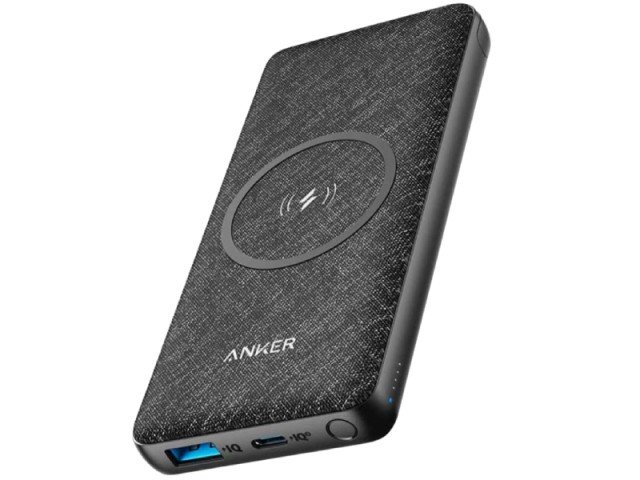 پاور بانک 10000 میلی آمپر وایرلس انکر مدل A1617