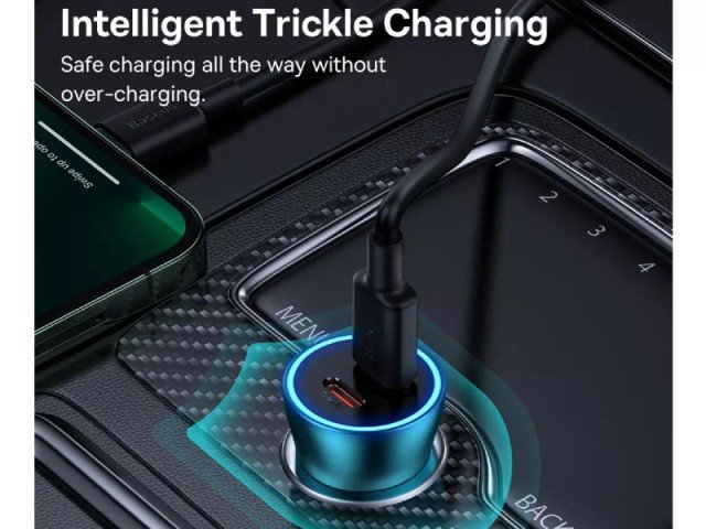 شارژر فندکی 40 وات بیسوس مدل Golden Contactor Pro Car Charger GJP000013