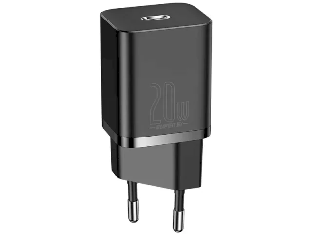 شارژر دیواری فست شارژ بیسوس مدل Super Si Quick Charger 1C 20W CCSUP-A03
