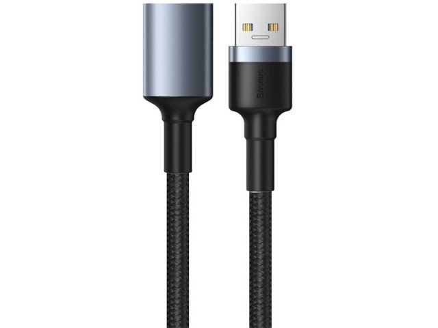 کابل افزایش طول USB 3.0 بیسوس مدل Cafule Cable CADKLF-B0G به طول 1 متر