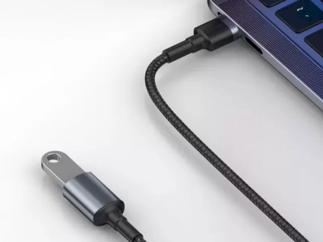 کابل افزایش طول USB 3.0 بیسوس مدل Cafule Cable CADKLF-B0G به طول 1 متر
