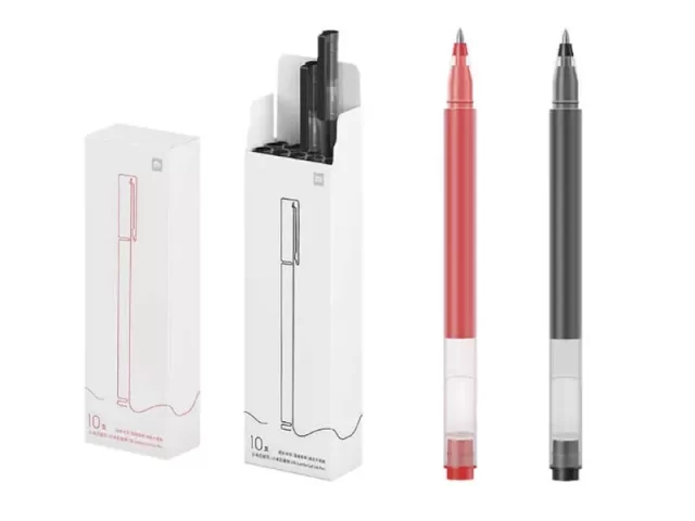 بسته 10 تایی خودکار شیائومی مدل  Mi MJZXB02WC Super Durable Writing Gel Pen
