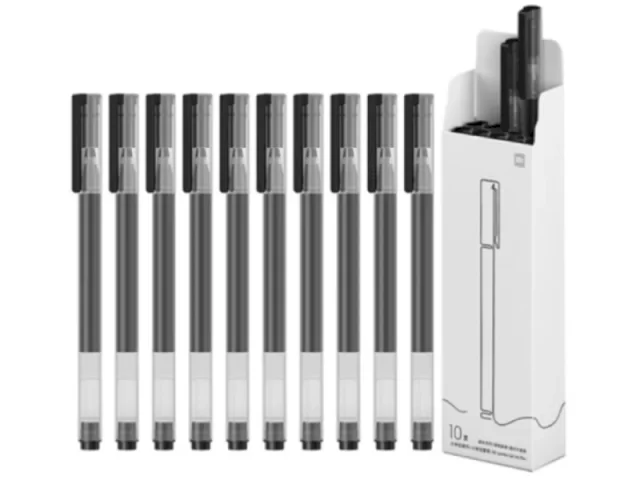 بسته 10 تایی خودکار شیائومی مدل  Mi MJZXB02WC Super Durable Writing Gel Pen