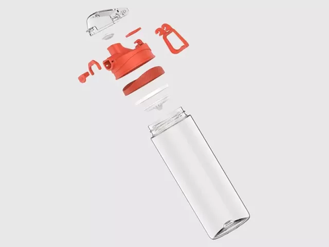بطری آب شیائومی مدل Full Hello Life Tritan Sports Cup 620Ml