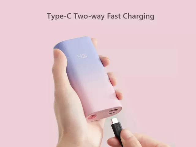 پاور بانک فست شارژ 10000 ميلی آمپر شیائومی مدل Zmi QB818 Power bank fast charge PD30W