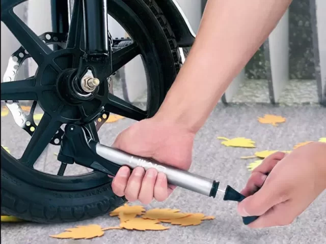 تلمبه دستی هایمو شیائومی مدل HIMO Mini Portable Tire Pressure Inflator Pump