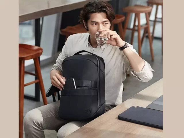 کوله پشتی ضدآب شیائومی مدل Xiaomi 90 Points Ninetygo Manhattan Backpack 2111
