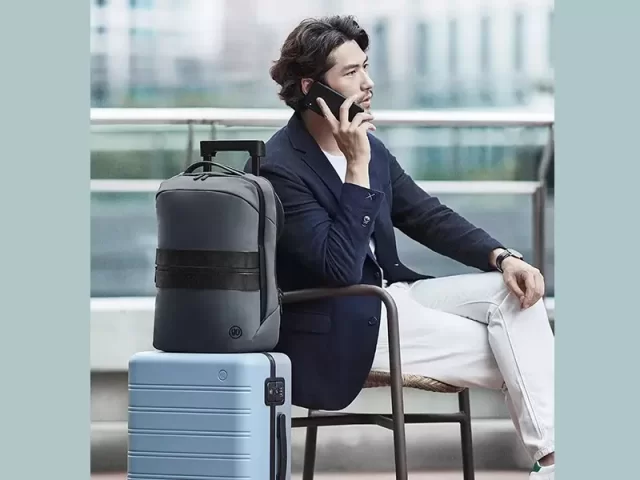 کوله پشتی ضدآب شیائومی مدل Xiaomi 90 Points Ninetygo Manhattan Backpack 2111