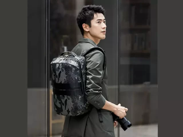 کوله پشتی ضدآب شیائومی مدل Xiaomi 90 Points Ninetygo Manhattan Backpack 2111