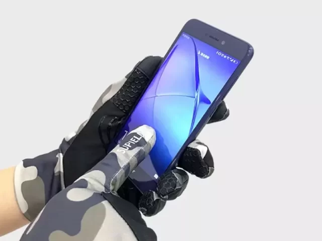 دستکش زمستانی شیائومی مخصوص گوشی‌های هوشمند مدل Youpin A330 Supai Airgel Cold Resistant Touch Screen Gloves