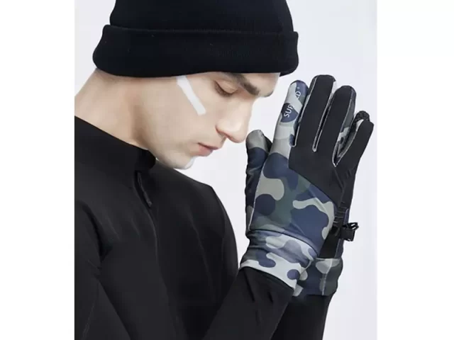 دستکش زمستانی شیائومی مخصوص گوشی‌های هوشمند مدل Youpin A330 Supai Airgel Cold Resistant Touch Screen Gloves