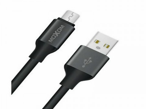کابل شارژ سریع میکرو یو اس بی MOXOM CC-24 طول 3 متر
