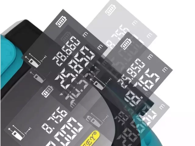 متر لیرزی نمایشگردار شیائومی مدل mileseey DT10 2in1 Laser Tape Measurer