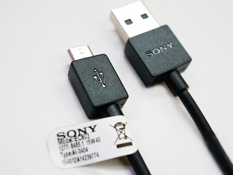 کابل تبدیل USB به microUSB سونی مدل EC 803 طول 1 متر