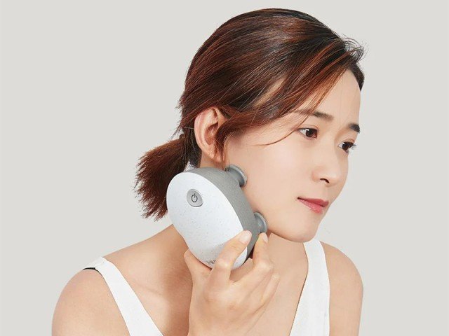 ماساژور سر چندکاره شیائومی مدل Momoda SX312 3D Head & Face Massager