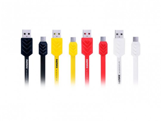 کابل تبديل USB به microUSB ريمکس مدل Fishbone