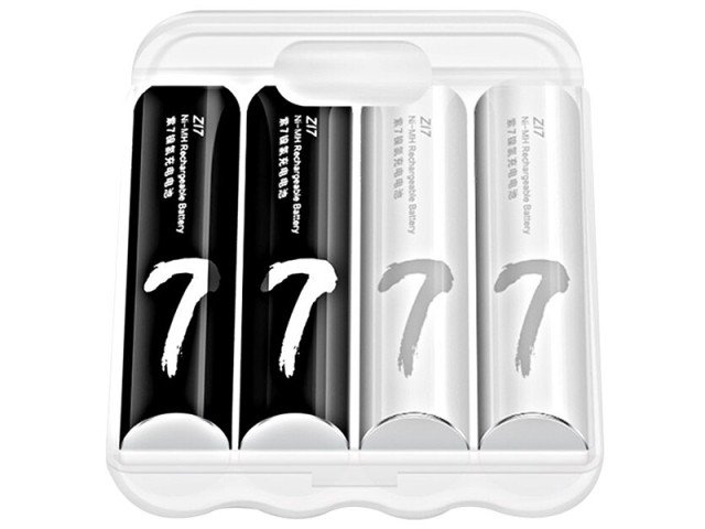 باتری نیم قلمی قابل شارژ شیائومی مدل ZI7 AAA Rechargeable Battery
