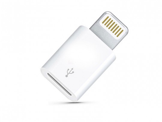 تبدیل OTG میکرو یو اس بی به لایتنینگ