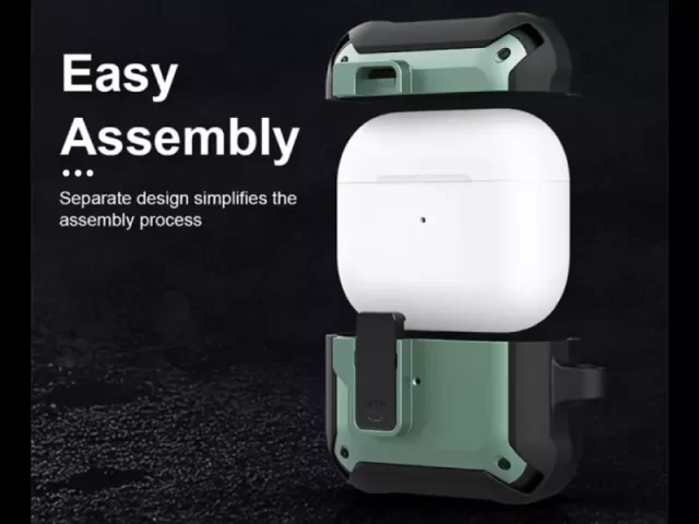 قاب محافظ ایرپاد 3 ویوو مدل wiwu Mecha AirPods pro Case
