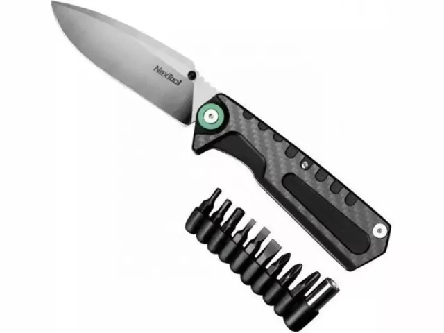 چاقو و پیچ گوشتی چند منظوره شیائومی مدل NexTool Multi-Functional Folding Knife NE20021
