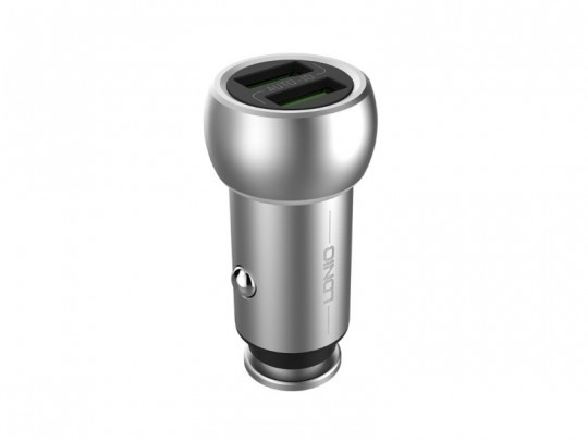 شارژر فندکی الدینیو مدل C401 همراه با کابل Lightning