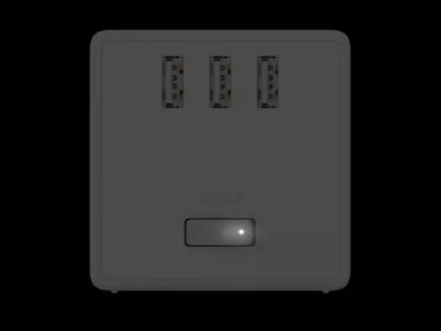 چند راهی مکعبی شیائومی مدل Mijia Magic Cube Socket Plug Multifunctional USB Charger