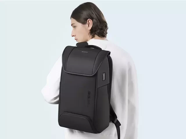کوله پشتی لپ تاپ ضد سرقت  USB دار بنج مدل BG-7276 مناسب برای لپ تاپ 15.6 اینچی