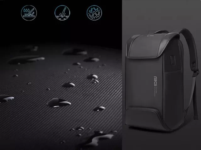 کوله پشتی لپ تاپ ضد سرقت  USB دار بنج مدل BG-7276 مناسب برای لپ تاپ 15.6 اینچی