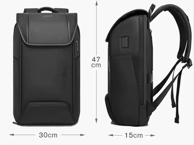 کوله پشتی لپ تاپ ضد سرقت  USB دار بنج مدل BG-7276 مناسب برای لپ تاپ 15.6 اینچی