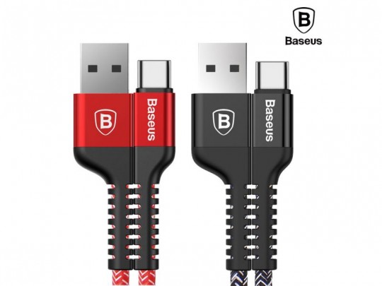 کابل شارژ و انتقال داده USB TYPE-C بیسوس سری Confidant Anti-break مدل CATZJ-A01