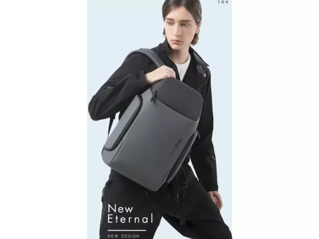 کوله پشتی حرفه‌ای ضد آب لپ تاپ USB دار بنج مدل  BG-7277 مناسب برای لپ تاپ 15.6 اینچی