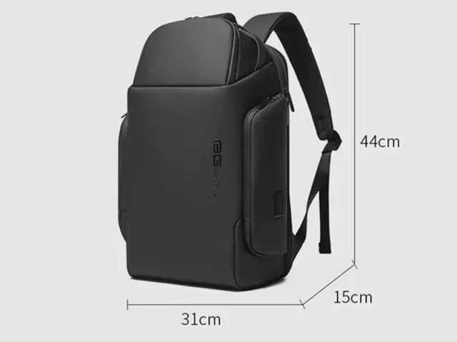 کوله پشتی حرفه‌ای ضد آب لپ تاپ USB دار بنج مدل  BG-7277 مناسب برای لپ تاپ 15.6 اینچی