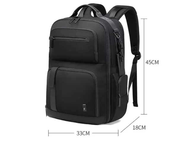 کوله پشتی ضد آب مسافرتی لپ تاپ بنج مدل BANGE BG-G61 Large Capacity Shoulders Waterproof Travel Backpack